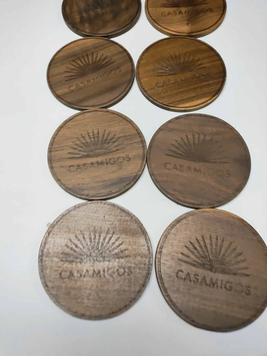 Set of 8 Casamigos Wooden Coasters - photo 3