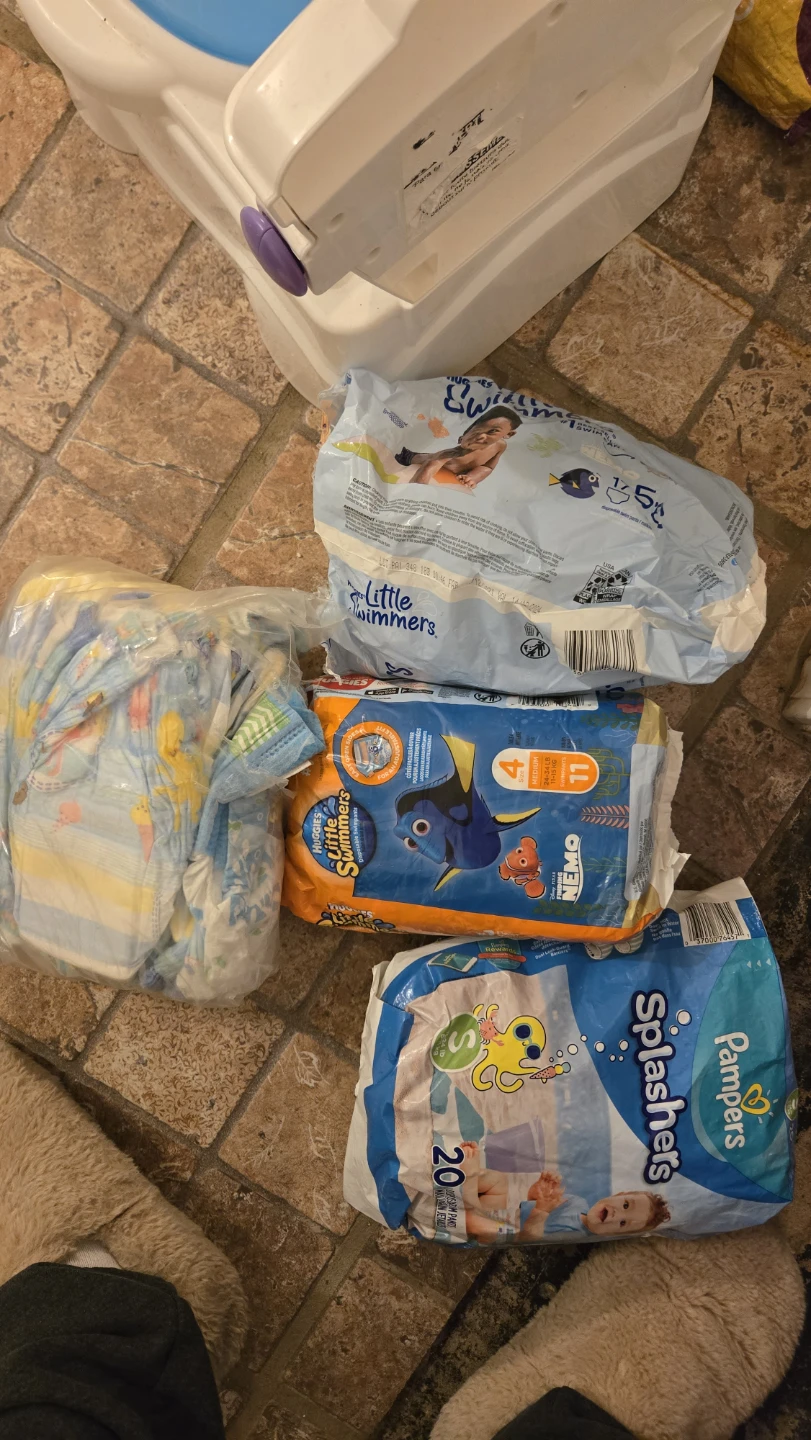 Huggies Little Swimmers & Pampers Splashers Diapers & more 🥕