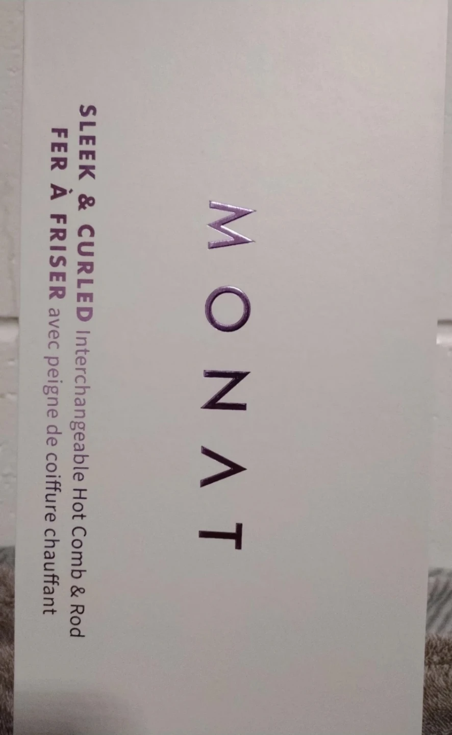 MONAT Sleek & Curled Interchangeable Hot Comb & Rod - photo 3