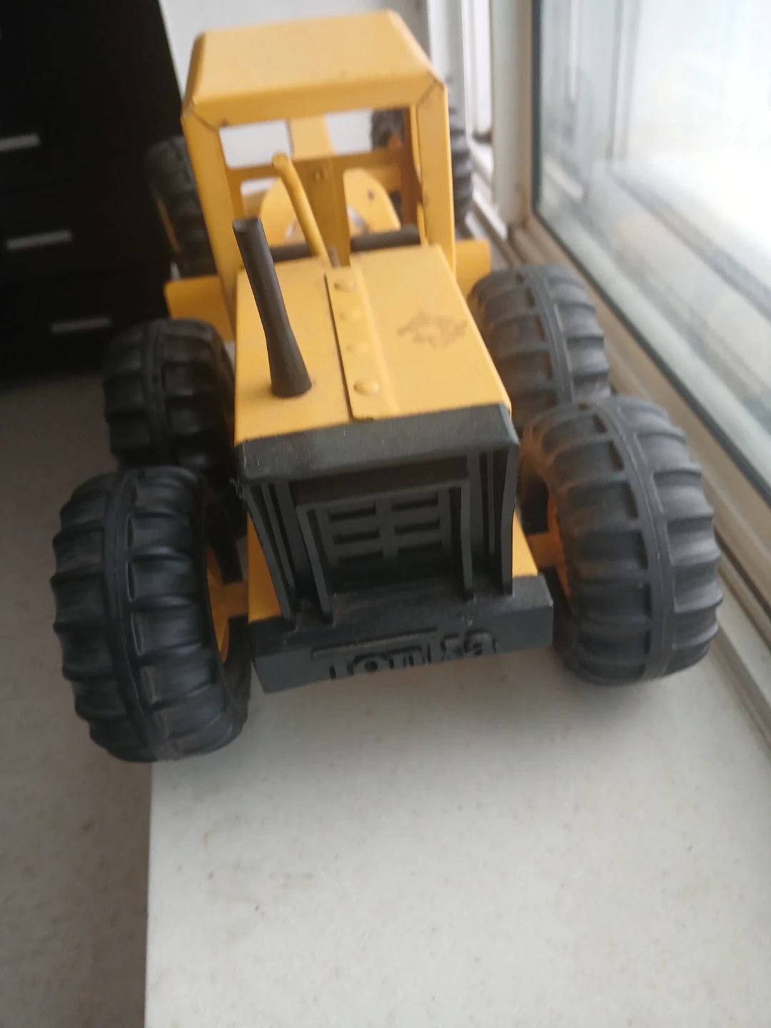 Vintage Tonka Yellow Motor Grader Toy - photo 4