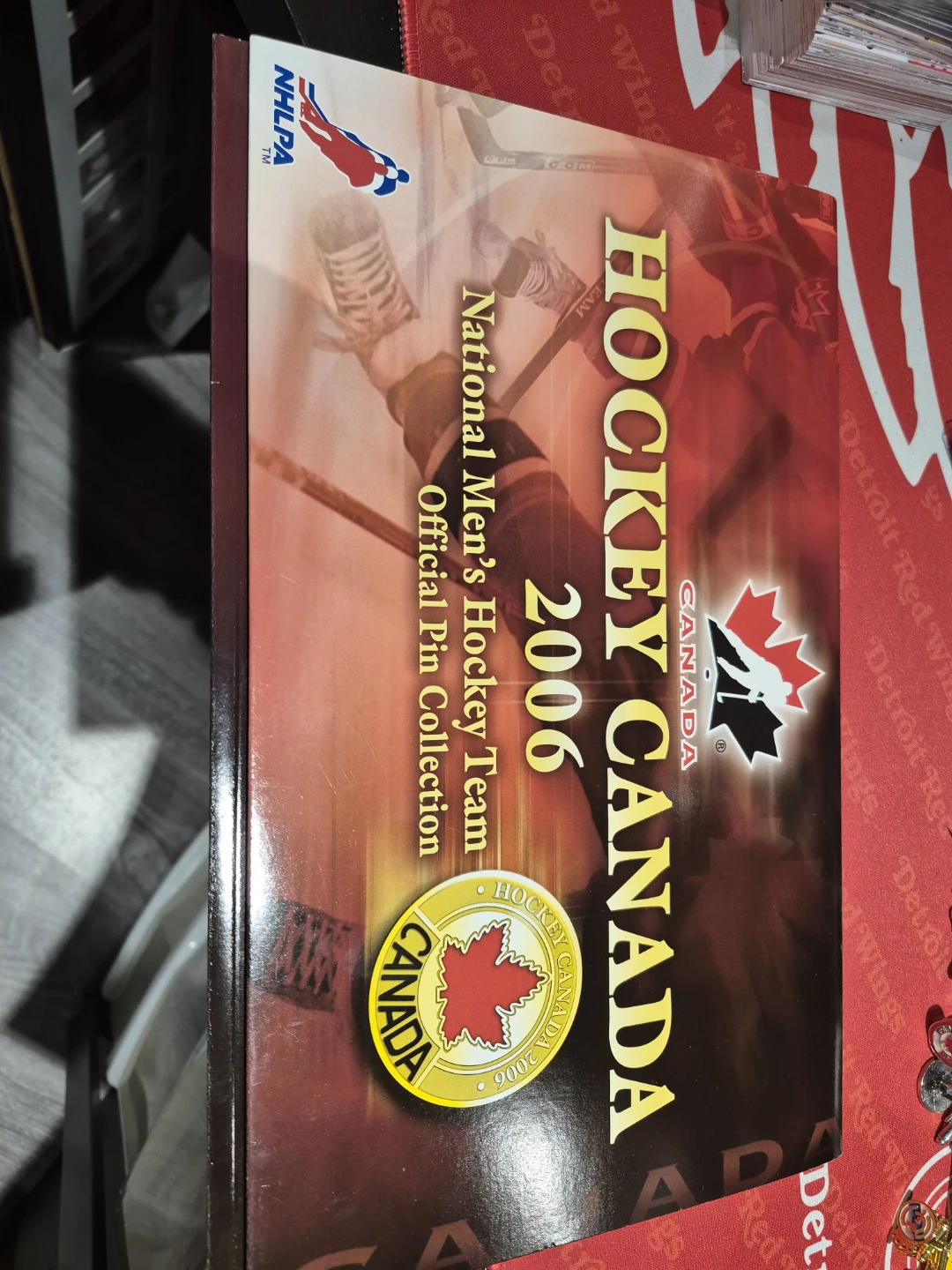 2006 Canadian  Men's Hockey Team Official Pin Collection