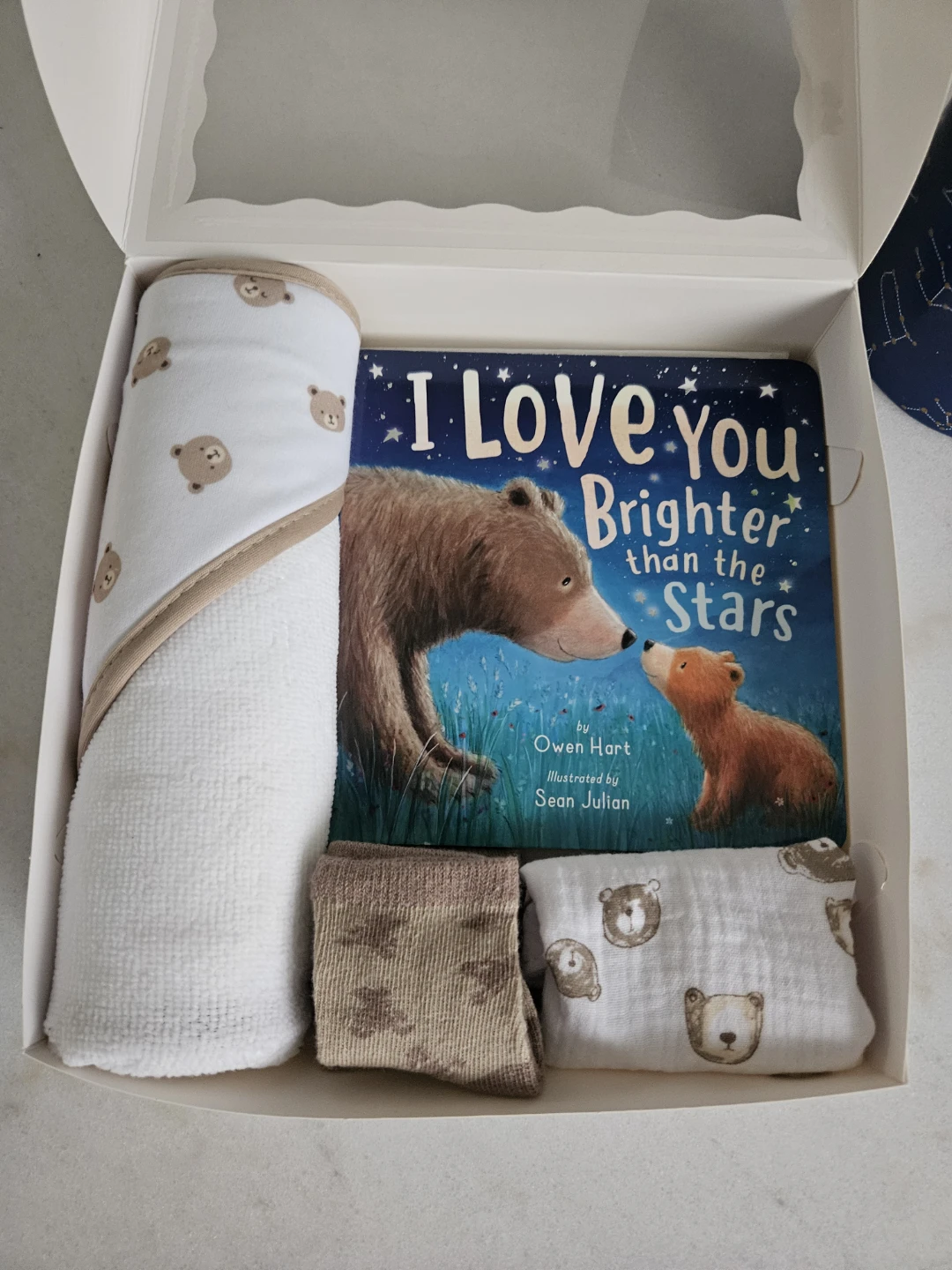 Baby Gift Set with "I Love You Brighter than the Stars" Book - photo 3
