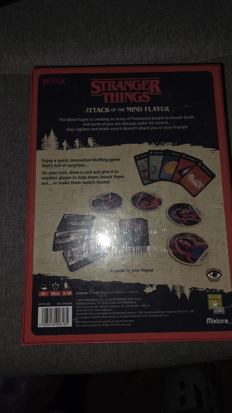 Stranger Things: Attack of the Mind Flayer Card Game - photo 3