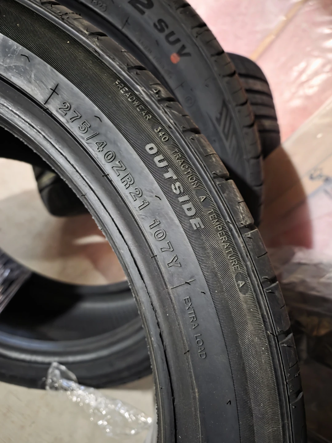 4 x ECOSPEED2 SUV Tires 275/40ZR21 107Y - photo 3