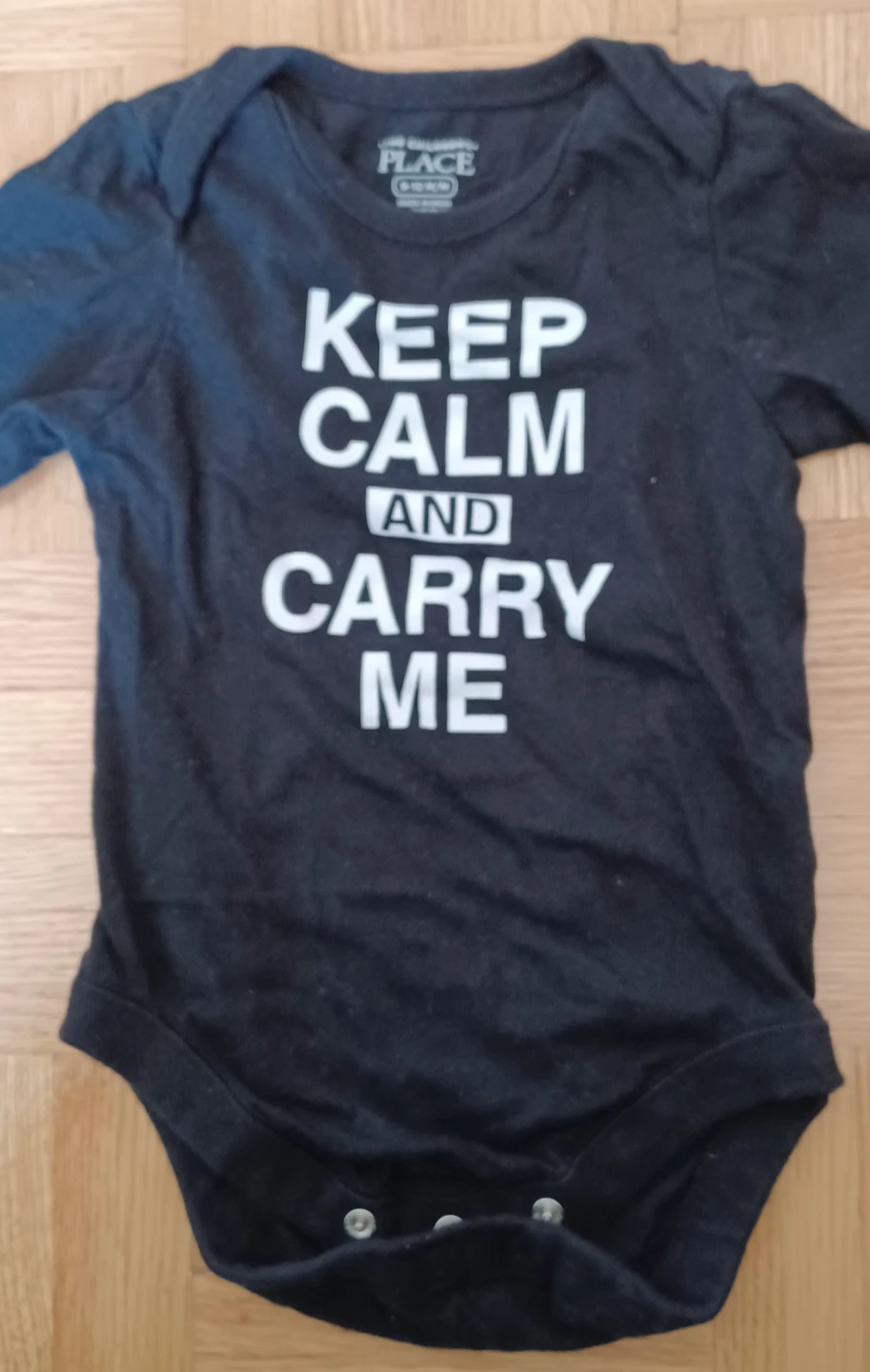 The Children's Place "Keep Calm and Carry Me"  Bodysuit - photo 3