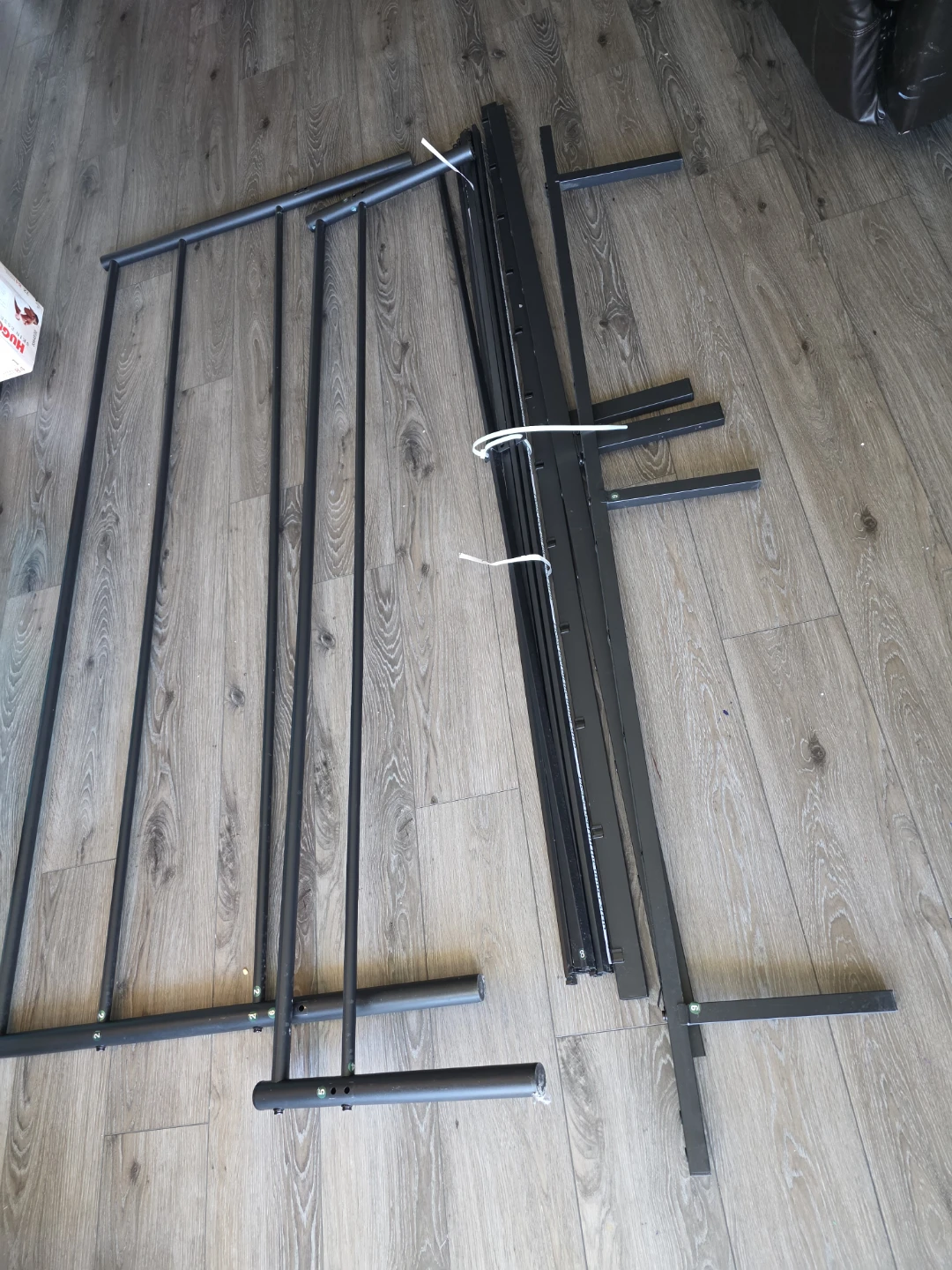 King size metal bed frame -excellent condition - photo 2