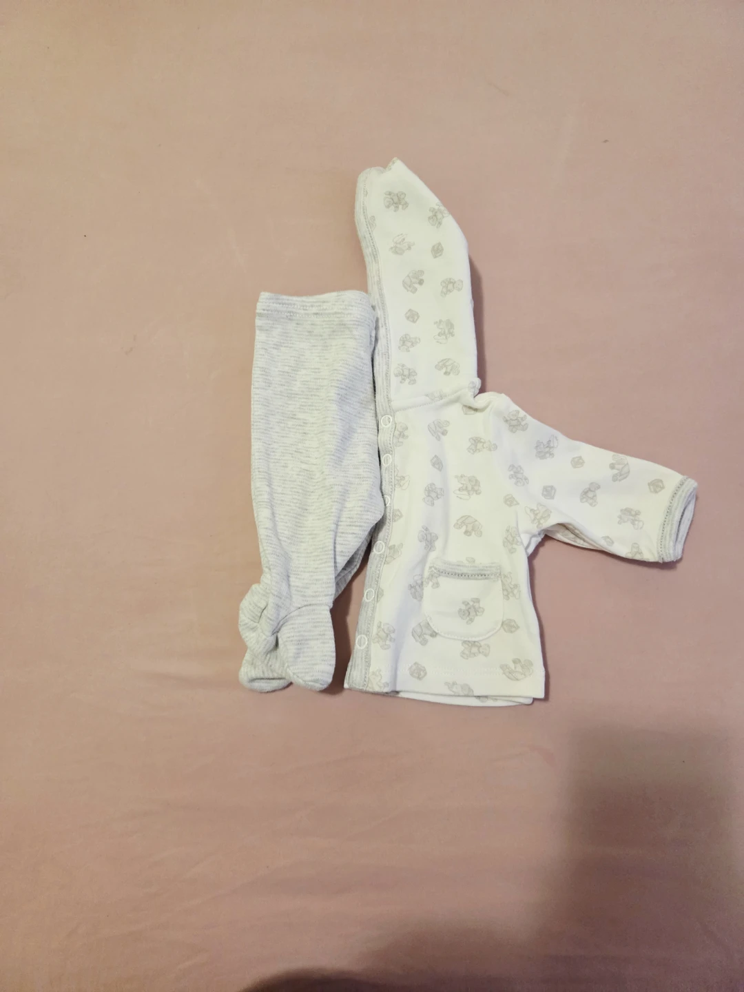 Ralph Lauren Baby Hooded Jacket & Footed Pants Set