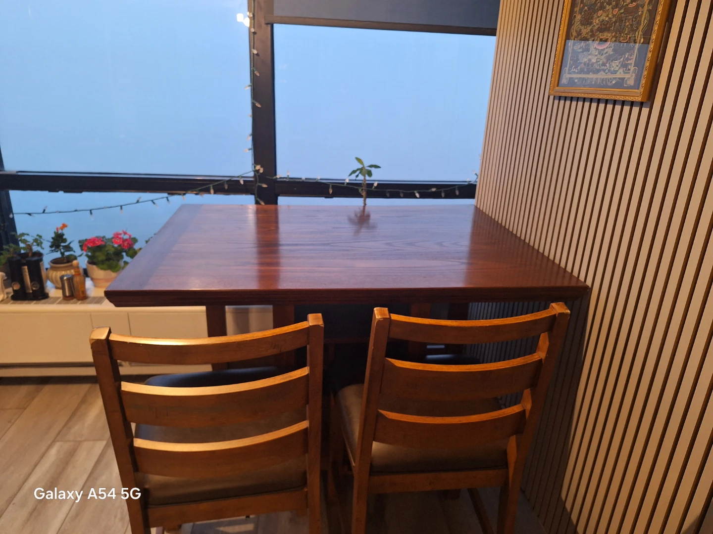 Wooden Dining Table and 2 Chairs - photo 3