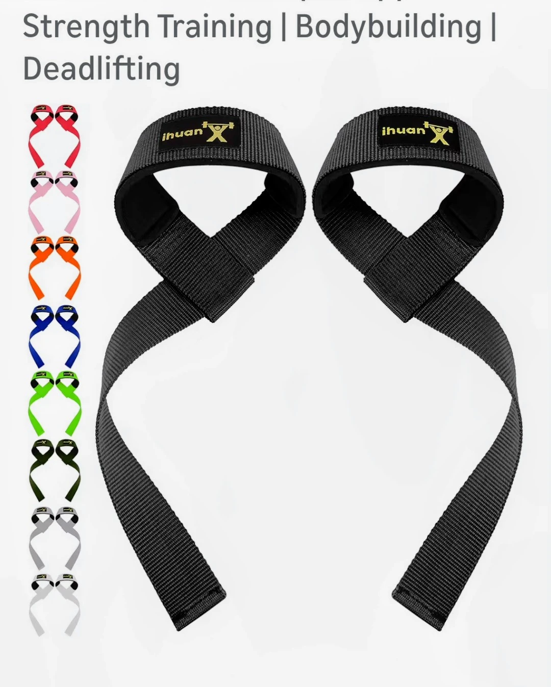 ihuan Lifting Straps - Fitness Protection - photo 4