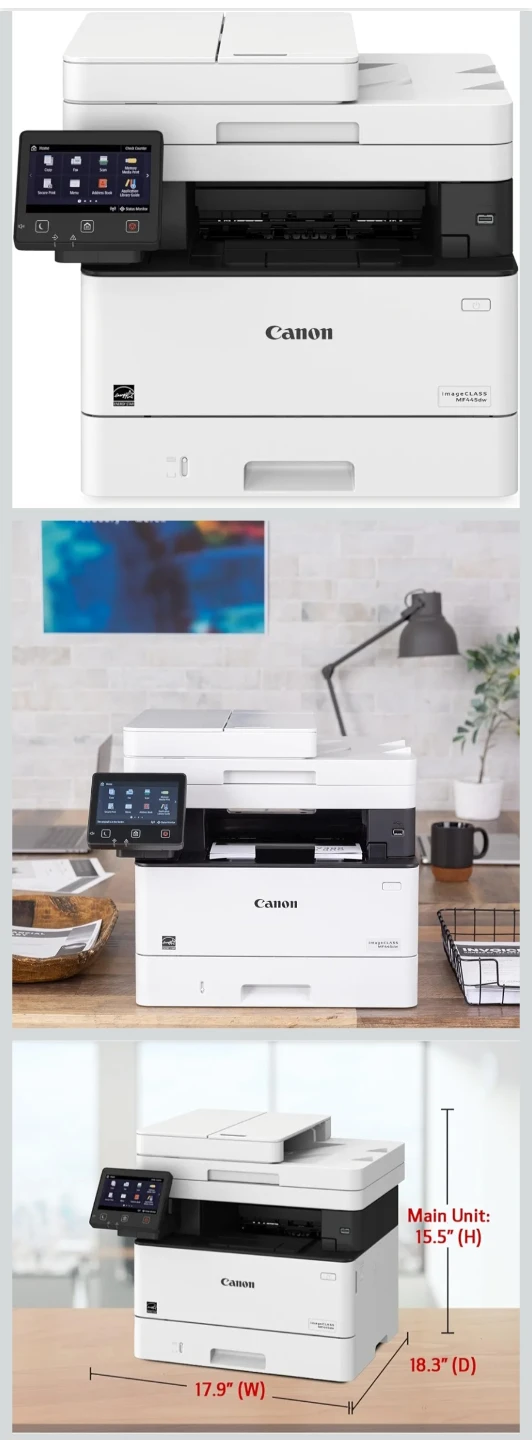 Canon imageCLASS MF445dw All-in-One Laser Printer - photo 4