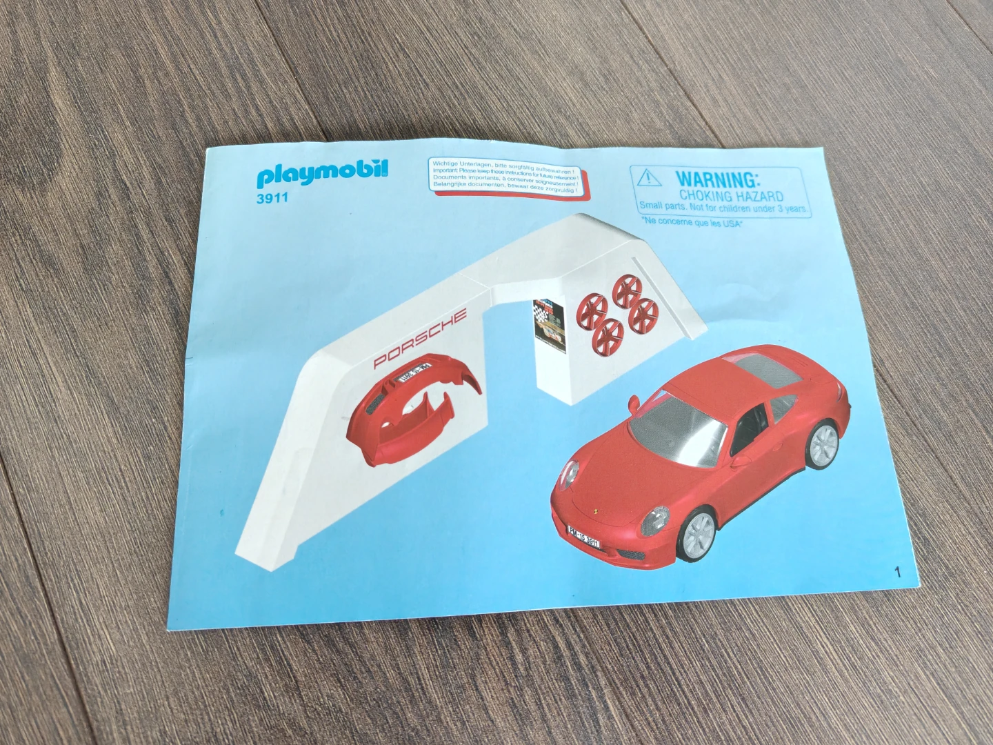 Playmobil 3911 Porsche - 911 Carrera S (complete) - photo 3