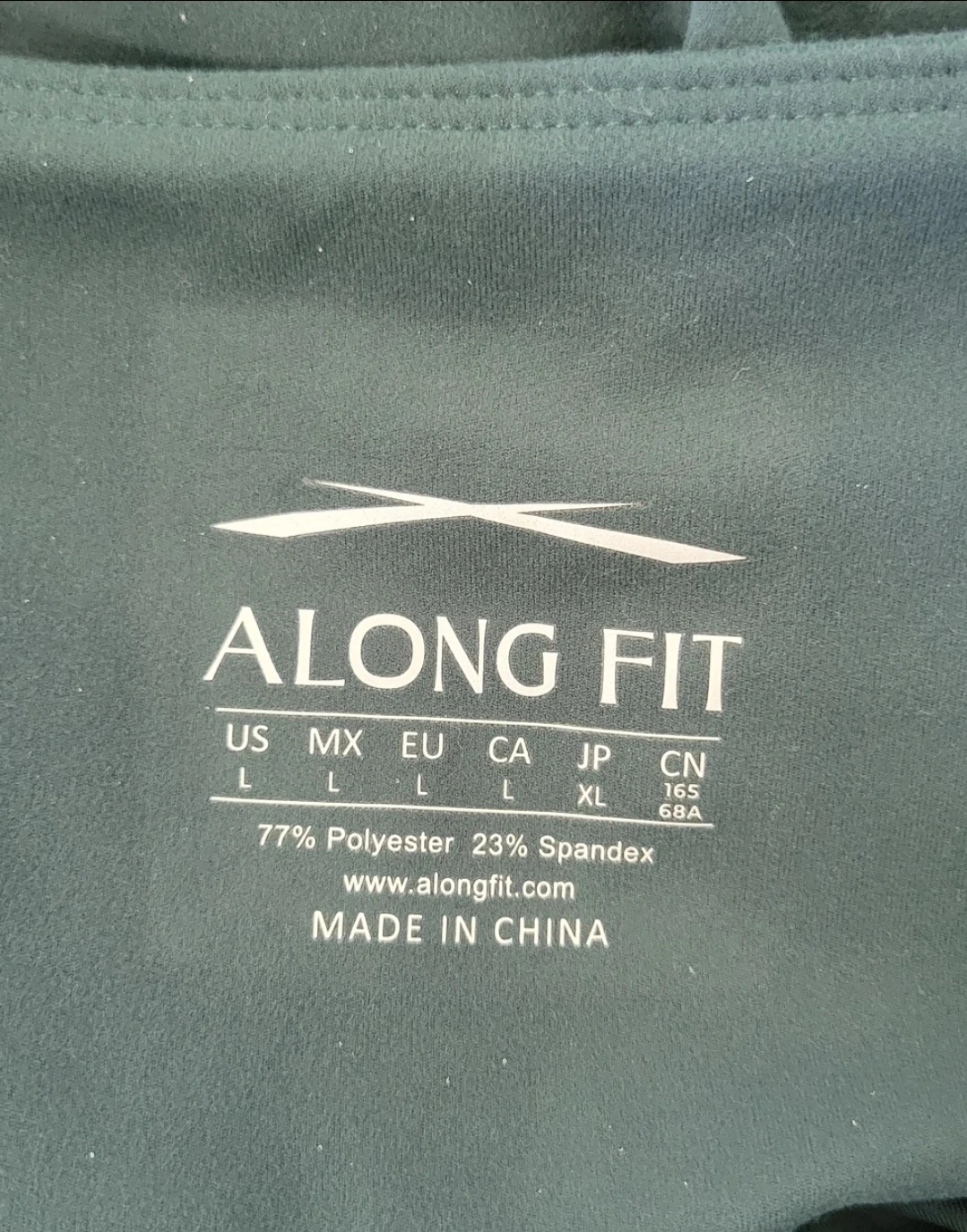 ALONG FIT - Green Leggings - Size L - photo 4