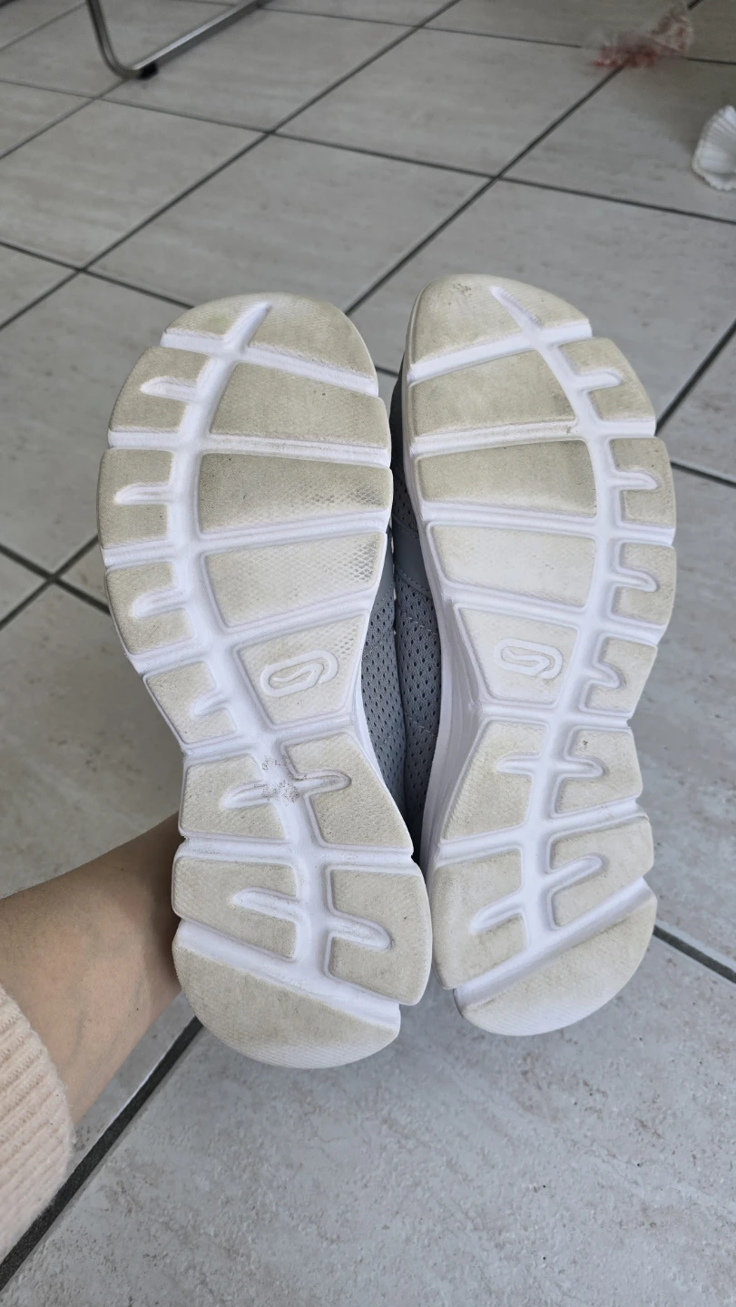 Decathlon Grey Running Shoes Size 9 - photo 3