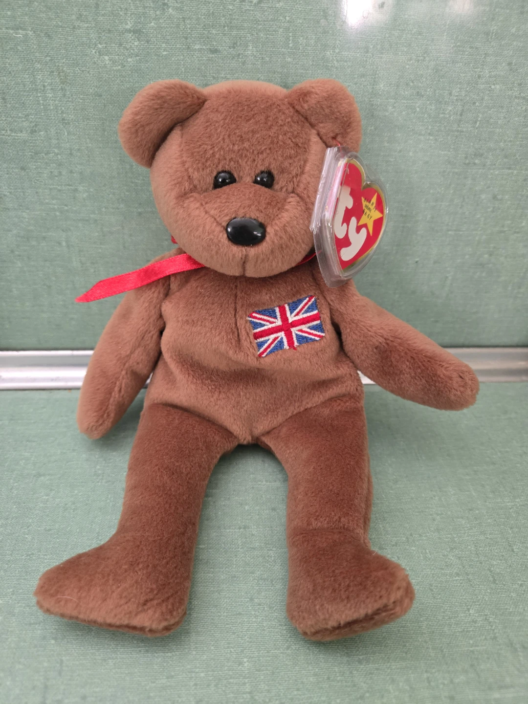 Ty Beanie Baby Britannia the Bear