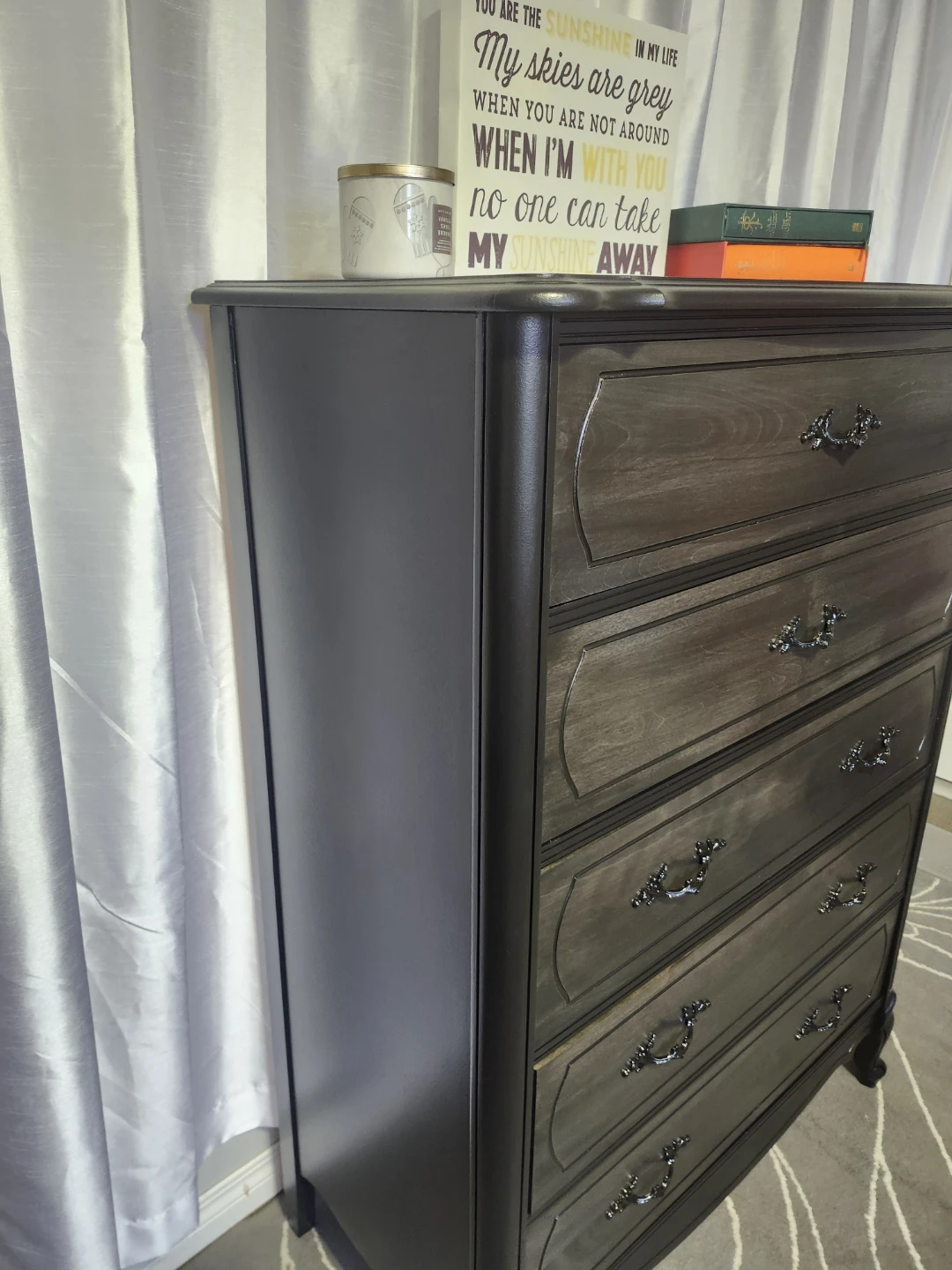French Provincial Tallboy Dresser - photo 4