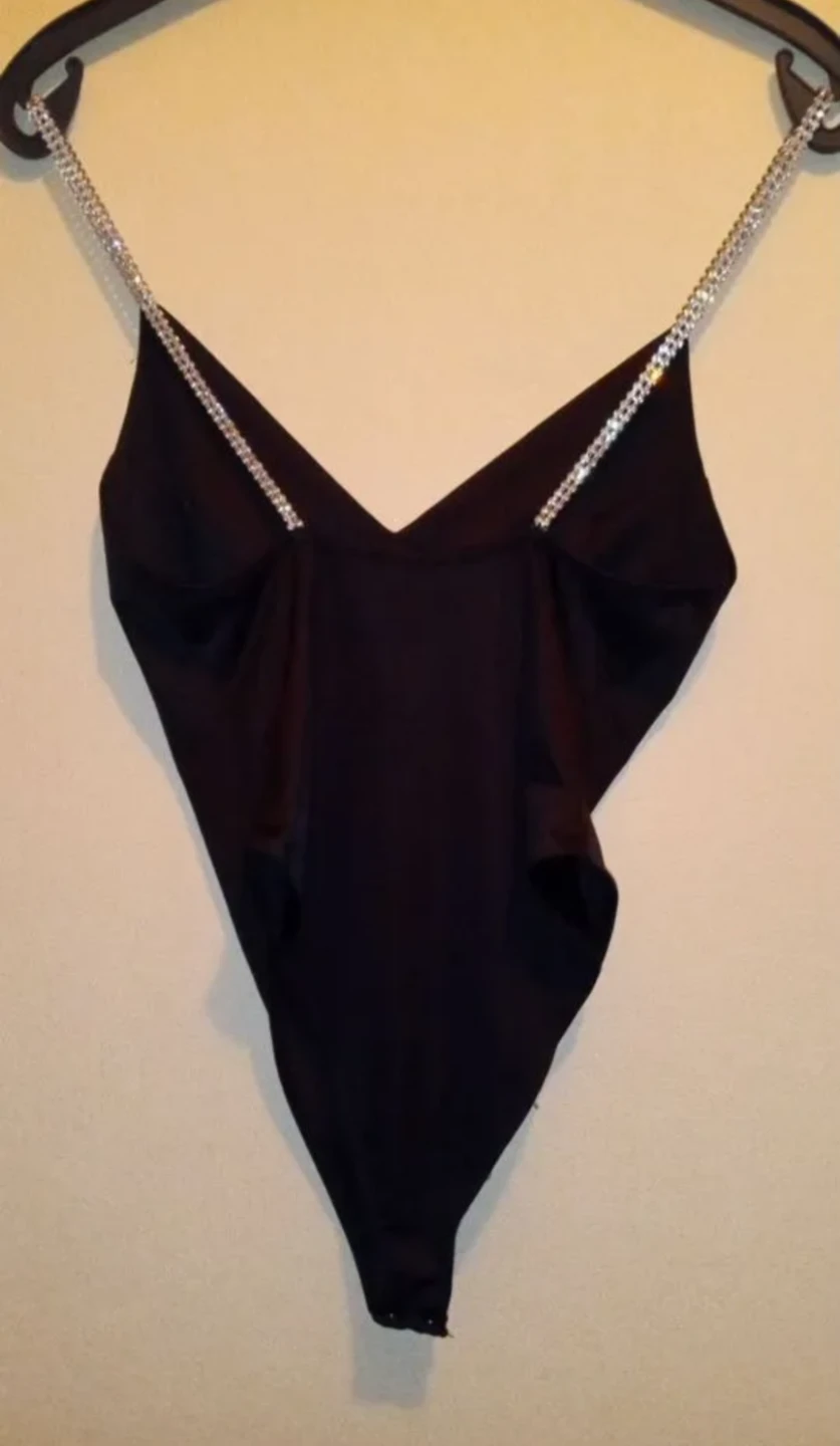 Rhinestones Bodysuit Forever 21 - photo 2