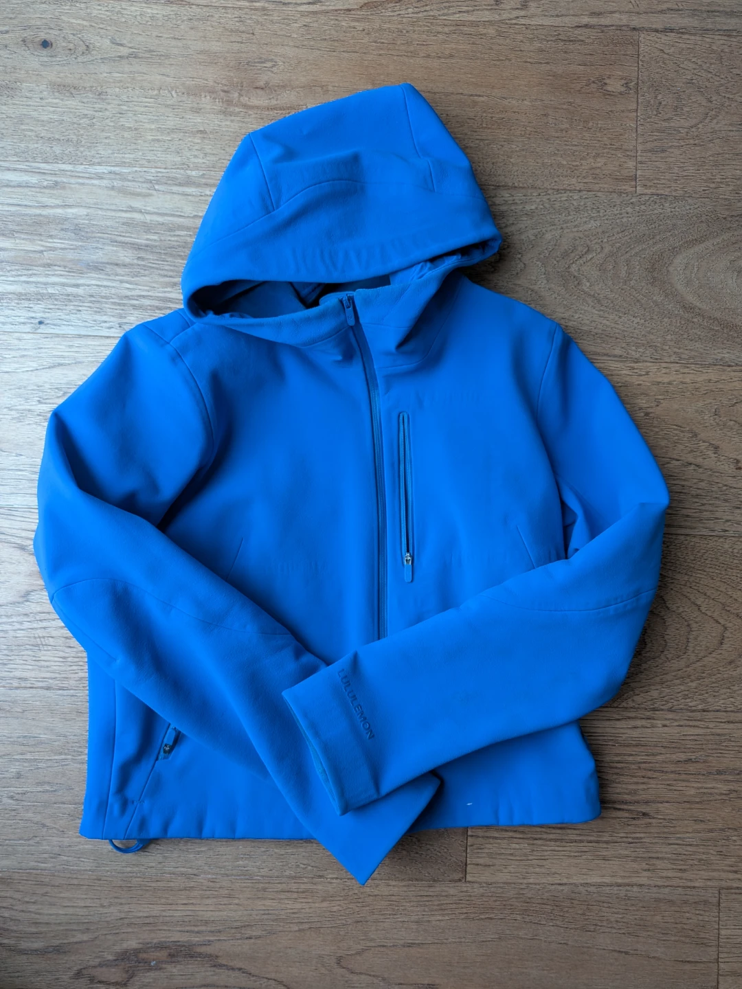 Lululemon Blue Hooded Softshell Jacket