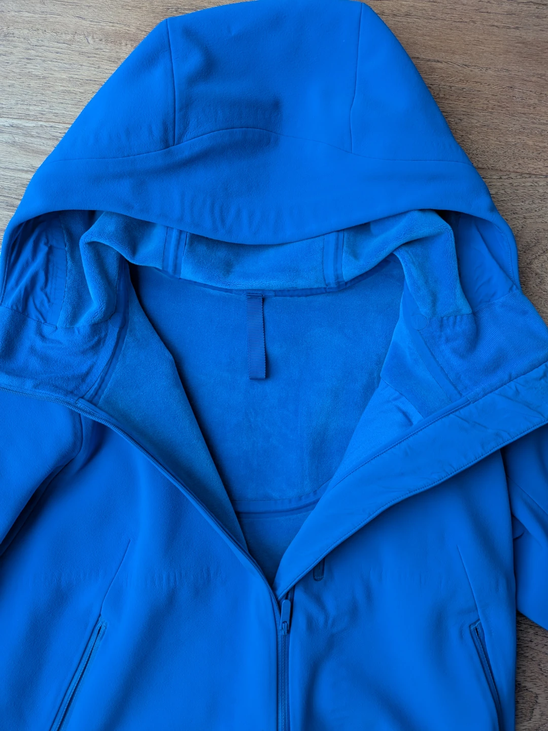 Lululemon Blue Hooded Softshell Jacket - photo 2