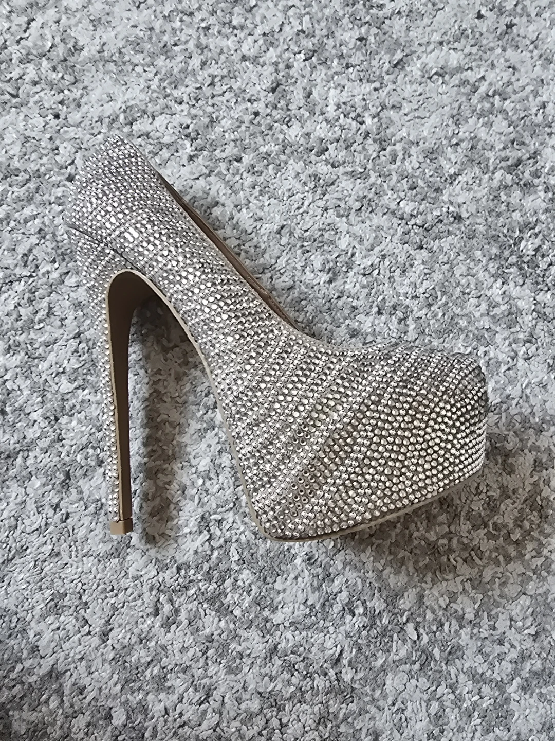 Brand NEW Steve Madden Sparkly Platform Heels - photo 2