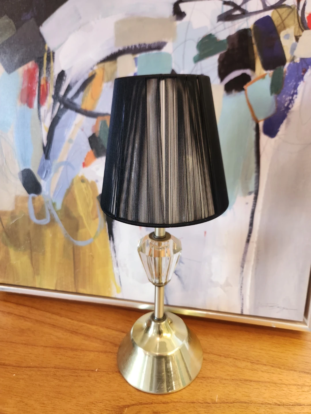 MCM Crystal Accent LAMP circa 1950's