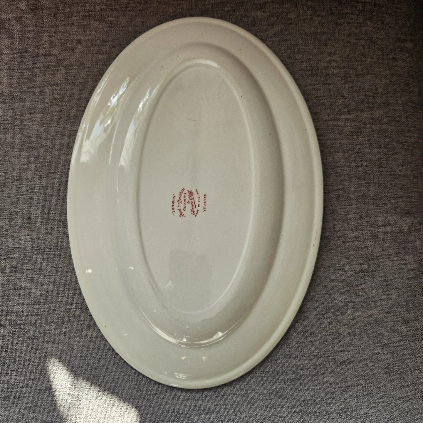 Clarice Cliff "Tonquin" Platter - photo 2