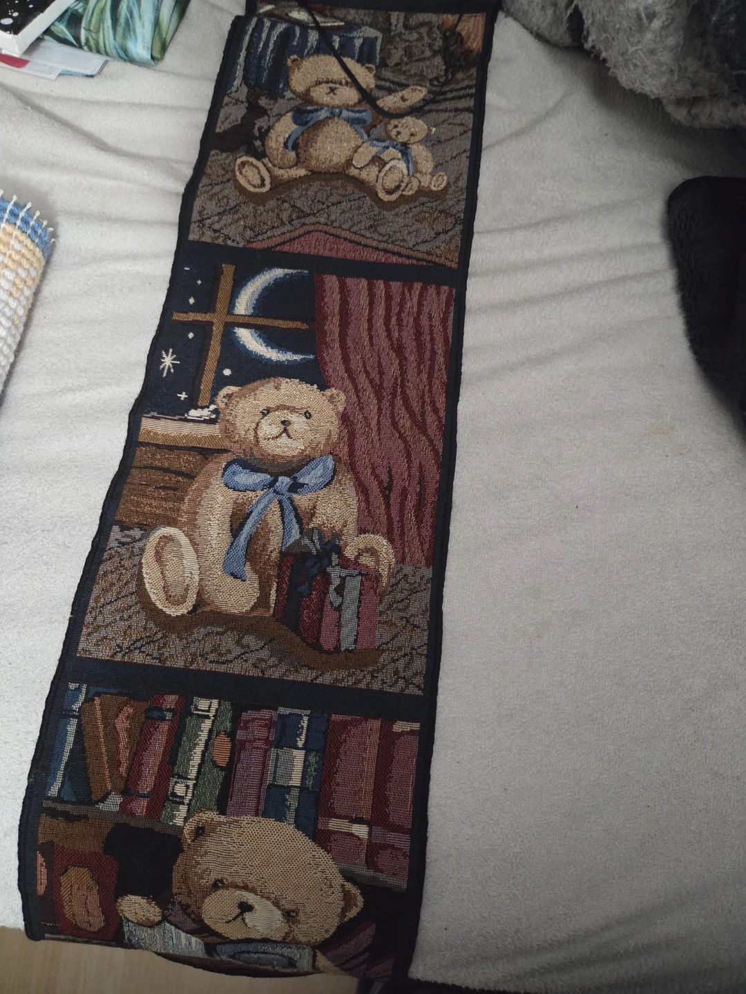 Teddy Bear Tapestry Wall Hanging