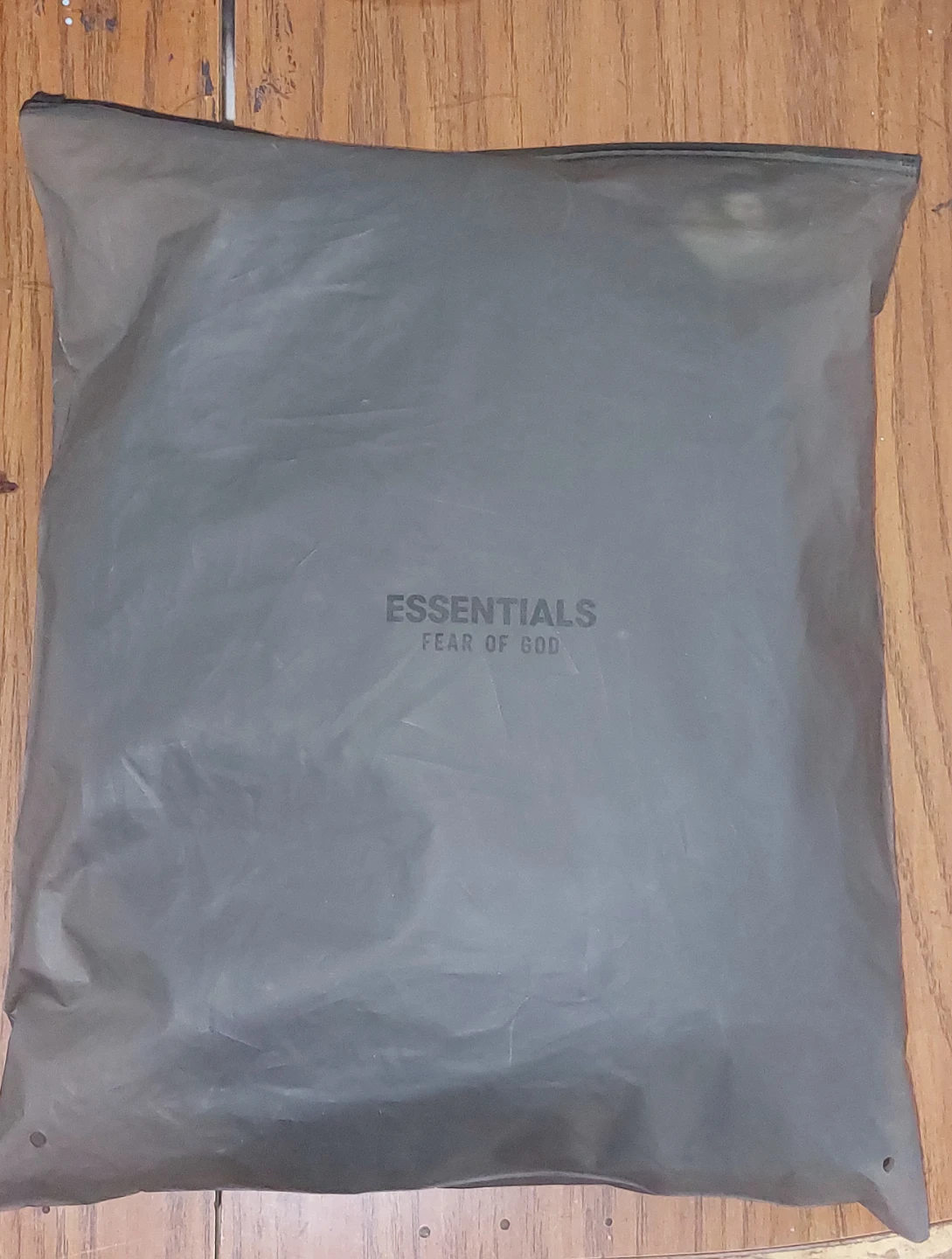 Fear of God Essentials Black Hoodie - photo 3