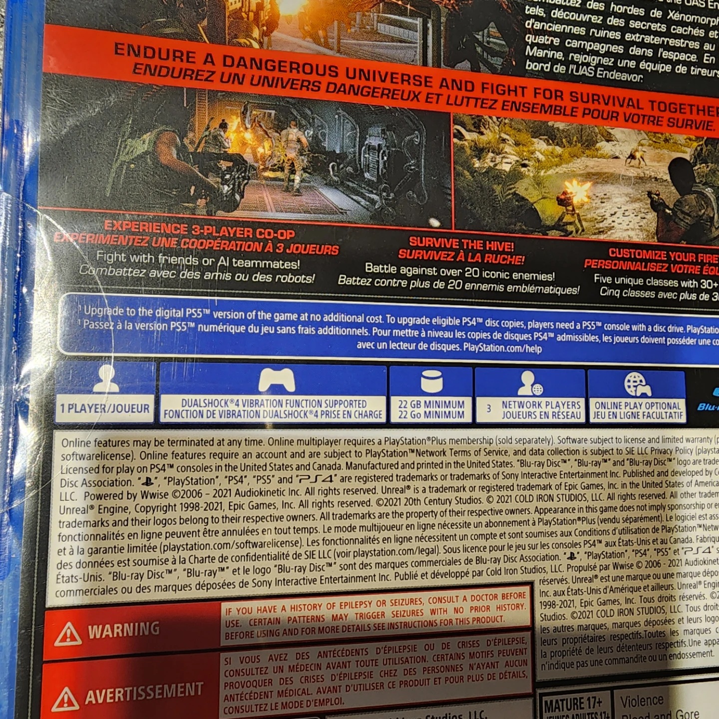 Aliens: Fireteam Elite (PlayStation 4, PS4) - photo 3