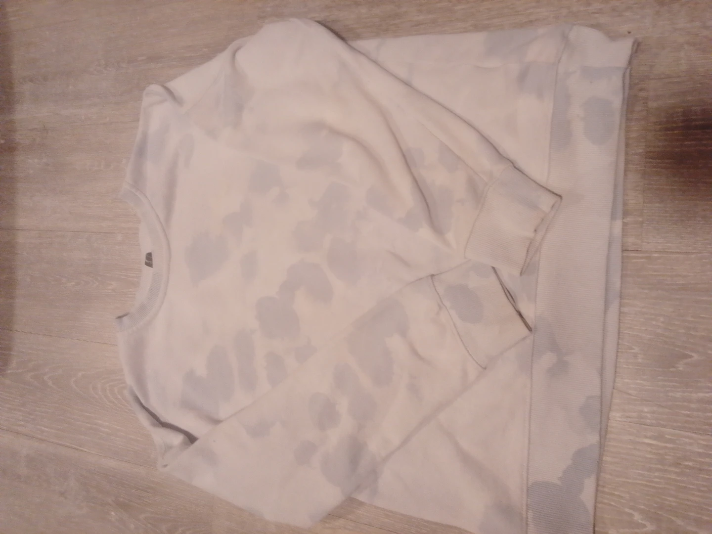 Light Grey Tie-Dye Sweatshirt
