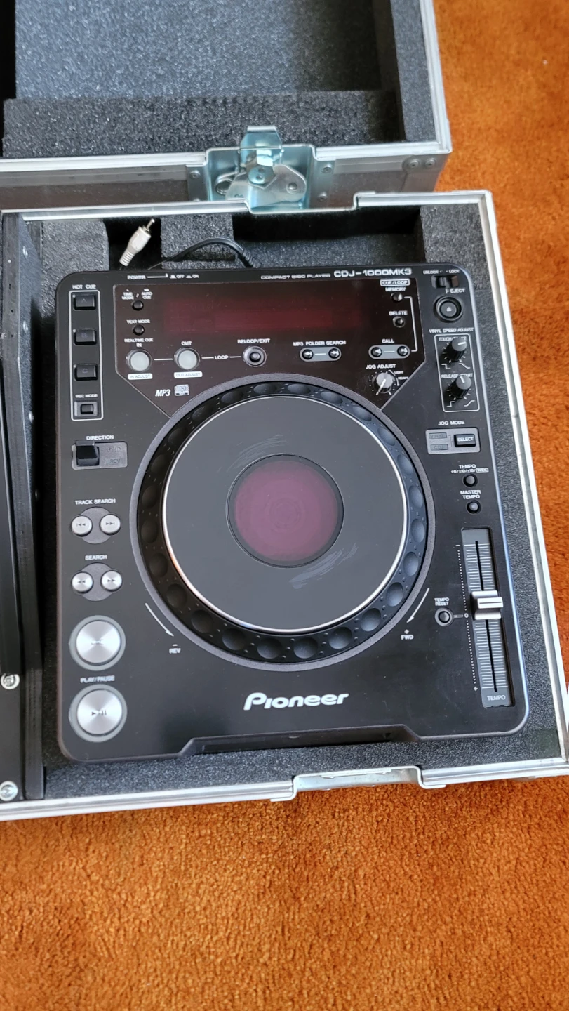 Pioneer DJM-3000 Mixer & 2x CDJ-1000MK3 Players with Case - photo 3