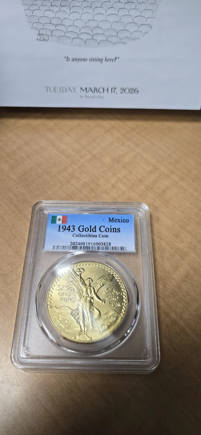 ​Mexican 50 Peso "Centenario" Novelty Replica (1943 Design)
