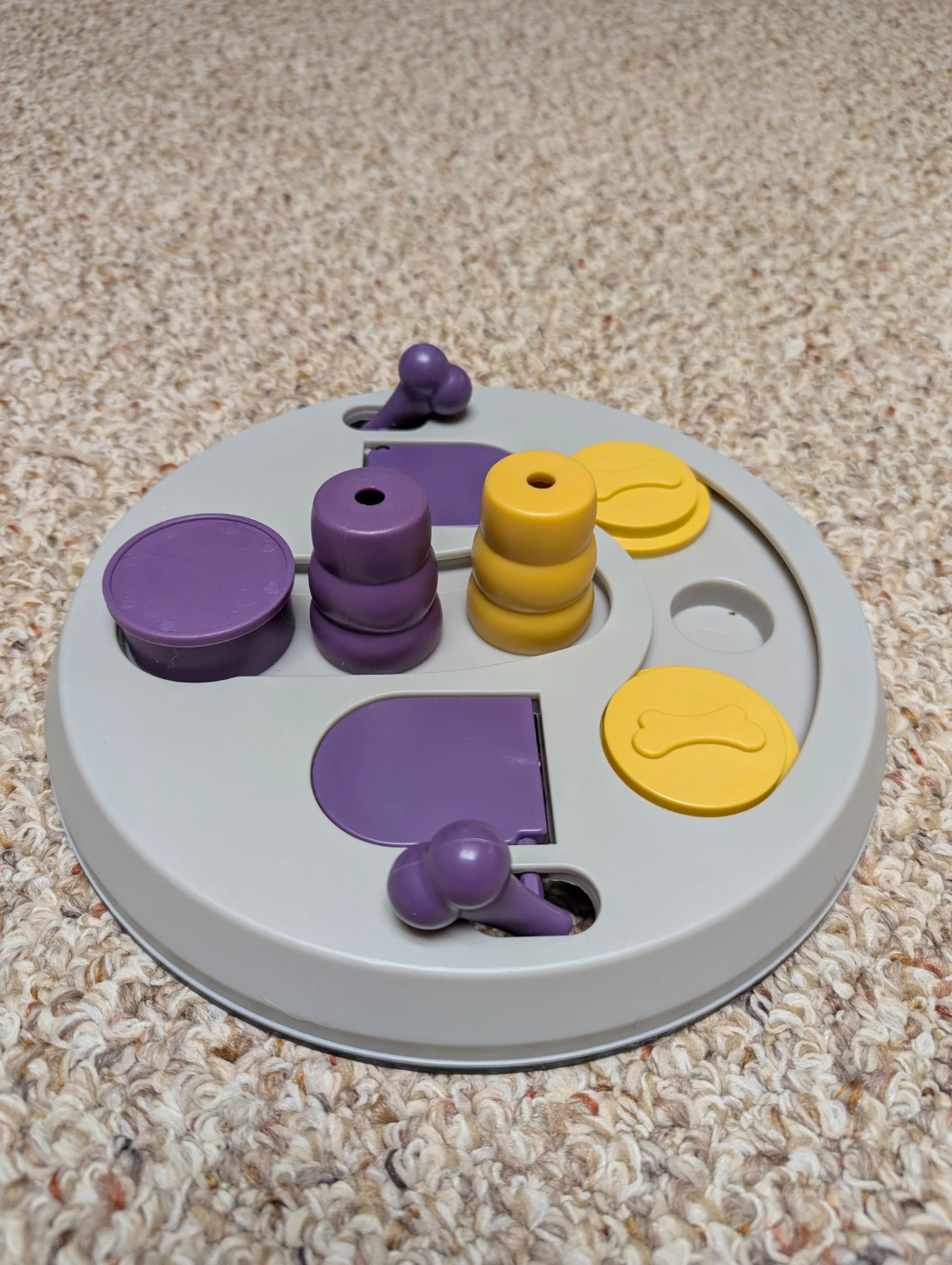 Dog Puzzle Treat Dispenser Toy - photo 2