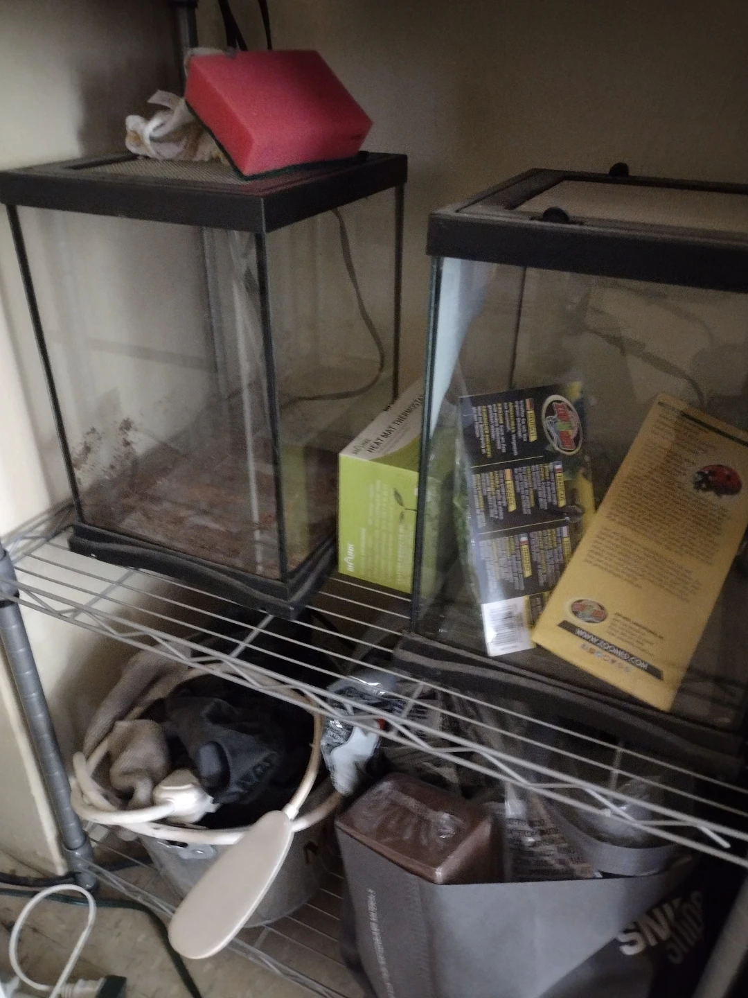 Glass Terrarium for Reptiles or Small Animals - photo 3