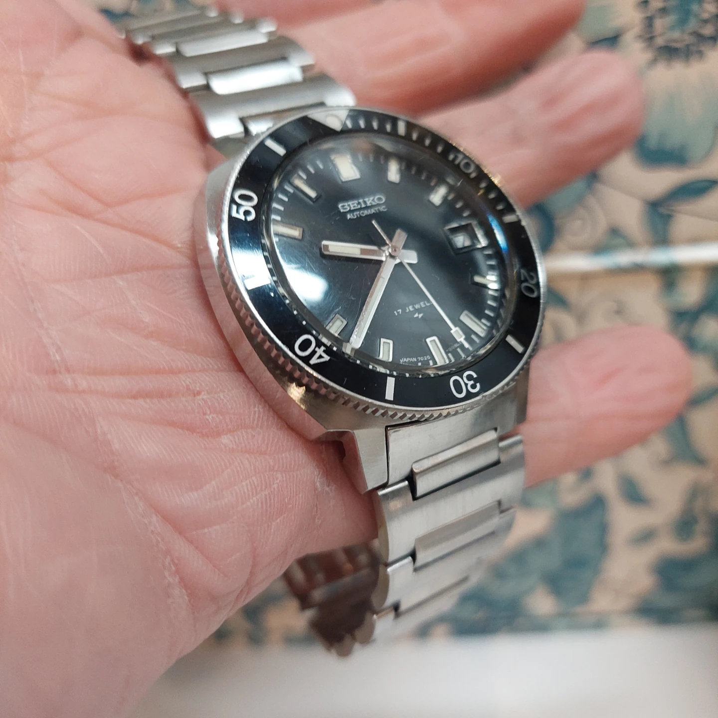 Vintage 1970s Seiko automatic divebwatch - photo 4