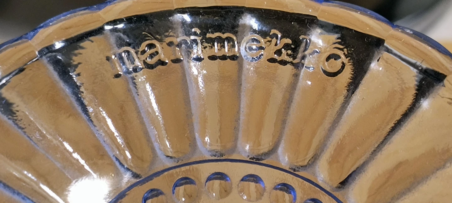 Iittala Marimekko Blue Glass Mariskooli Bowl (15.5cm) - photo 3