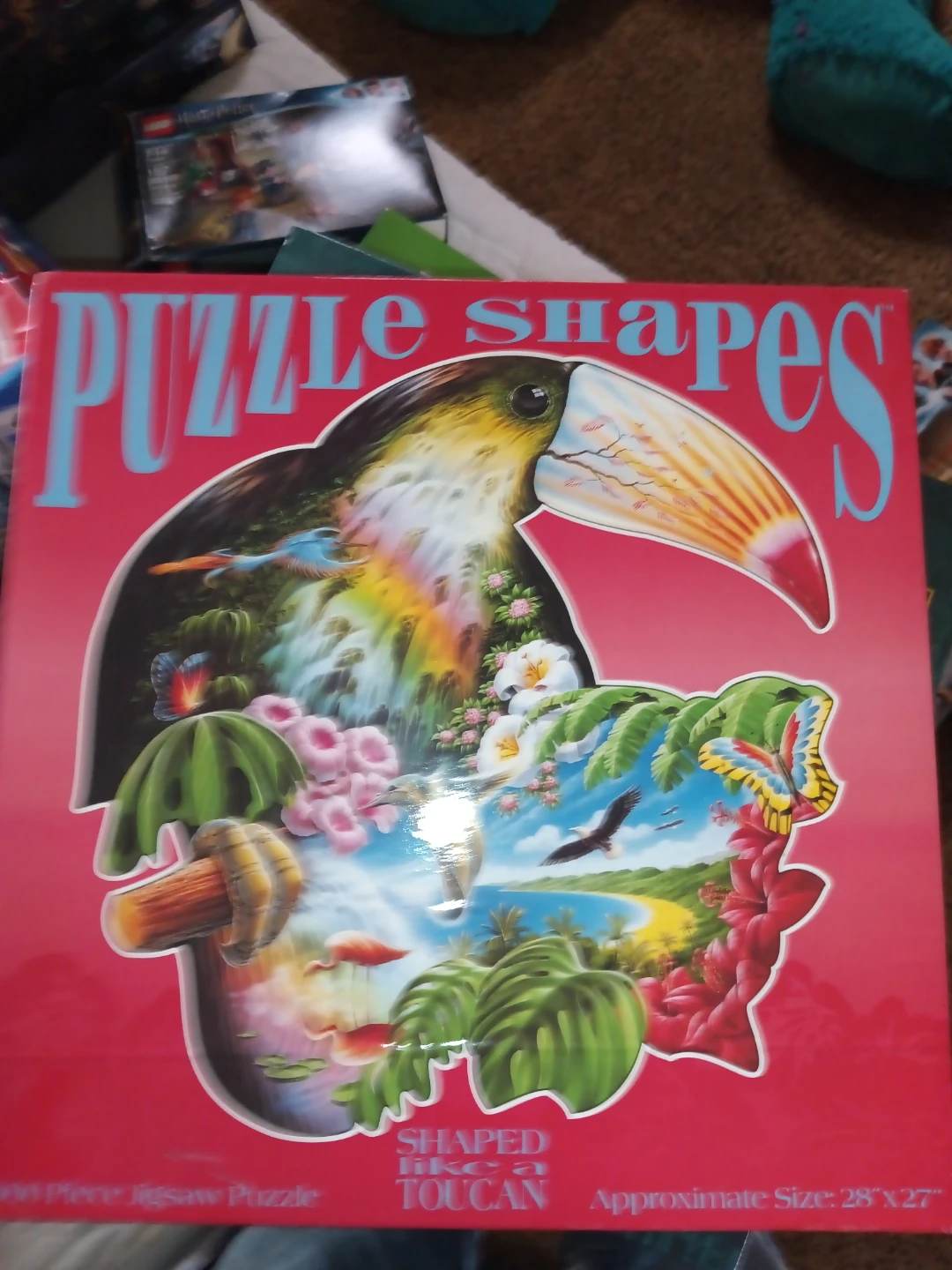 Puzzle Shapes Toucan Shaped Jigsaw Puzzle - photo 2