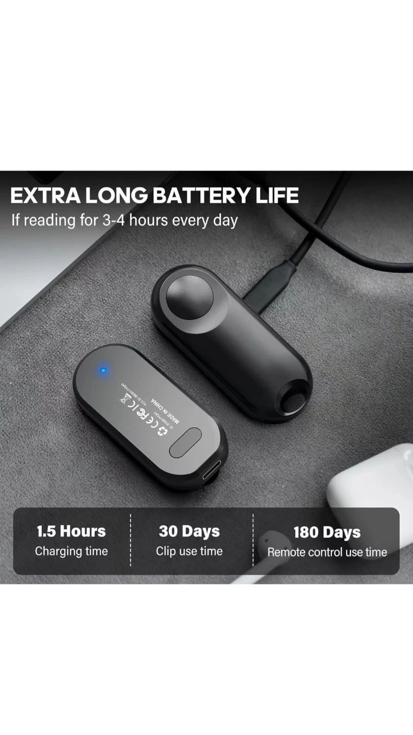Wireless Page Turner Remote Control for E-readers🧡 - photo 3