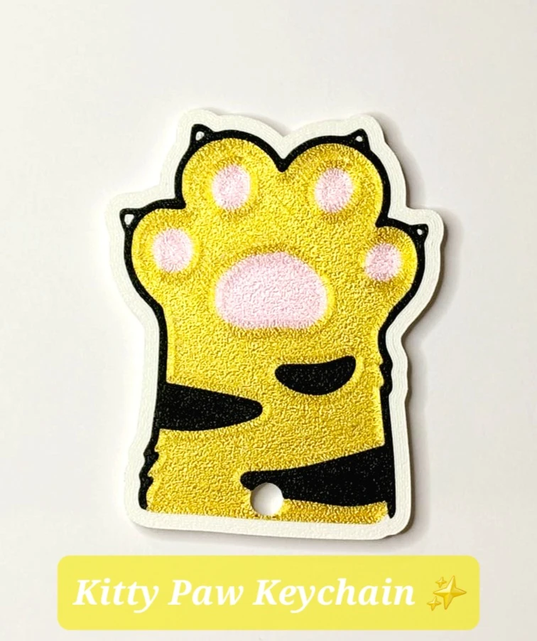 Kitty Paw Keychain