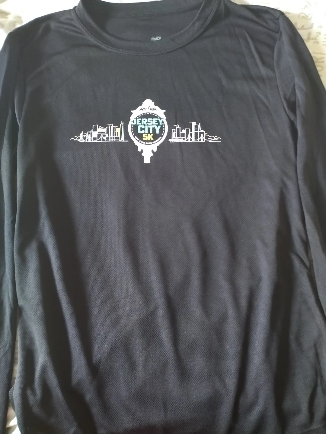 New Balance Women's Jersey City 5K Long Sleeve Shirt - Size S