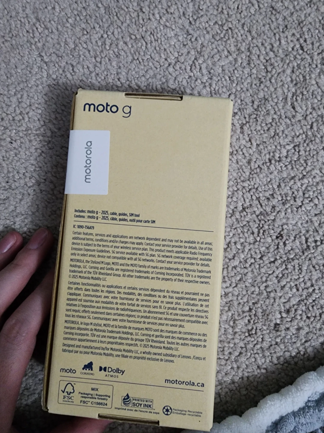 Motorola Moto G 2025 Smartphone - photo 2