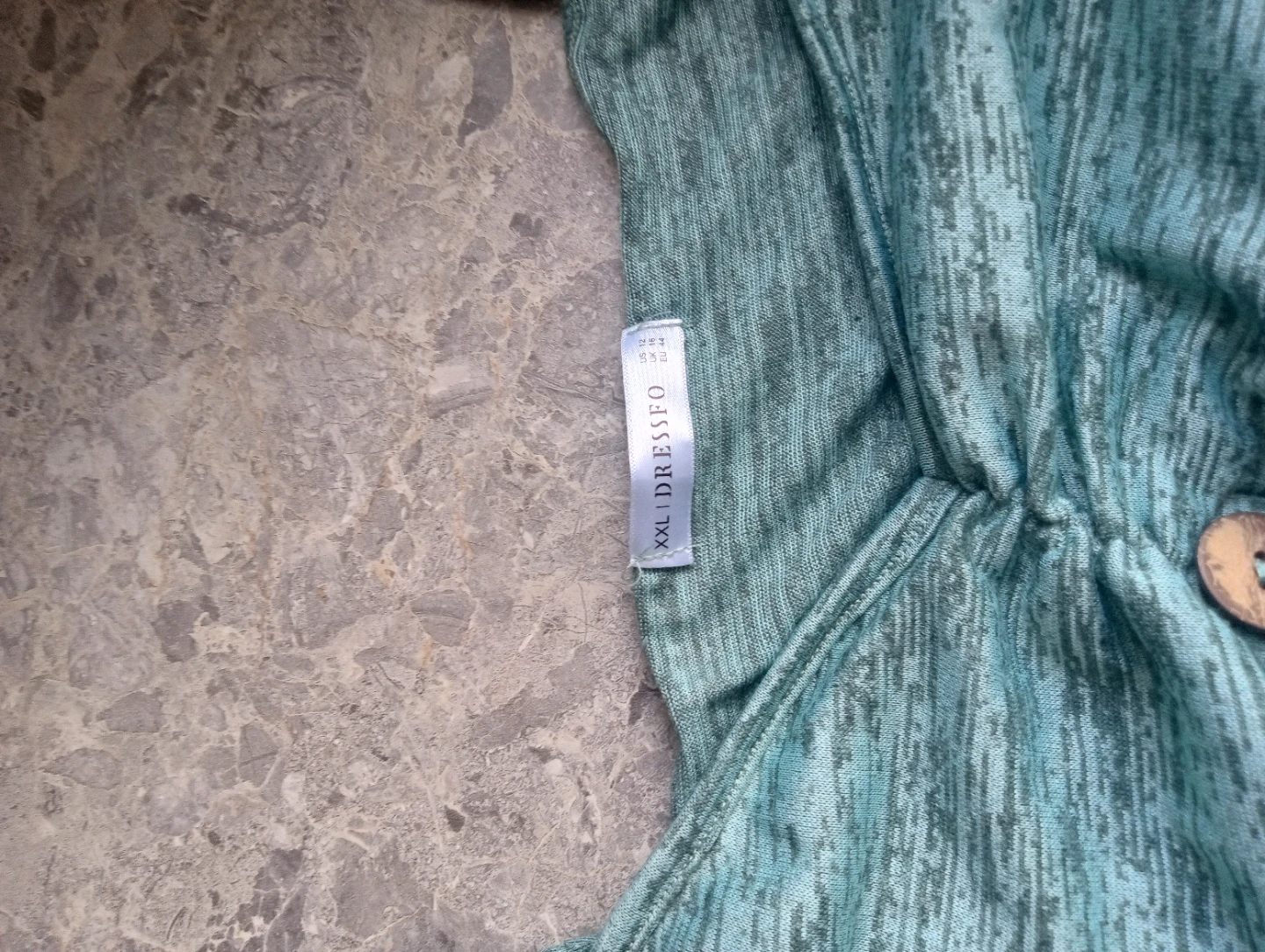 XXL DRESSFO Green Button-Front Maxi Dress - photo 2