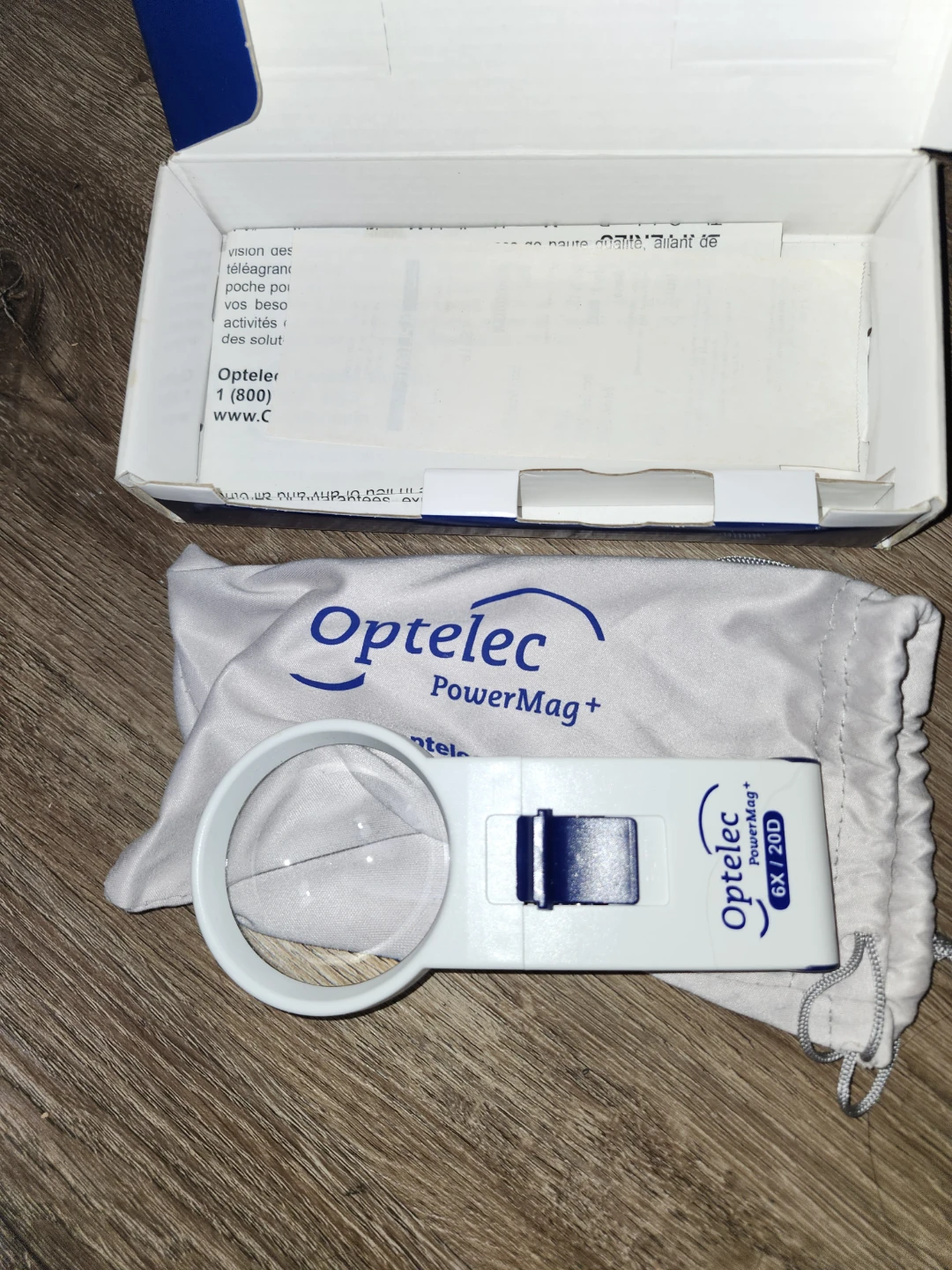 Optelec PowerMag+ Illuminated Hand Magnifier - photo 5