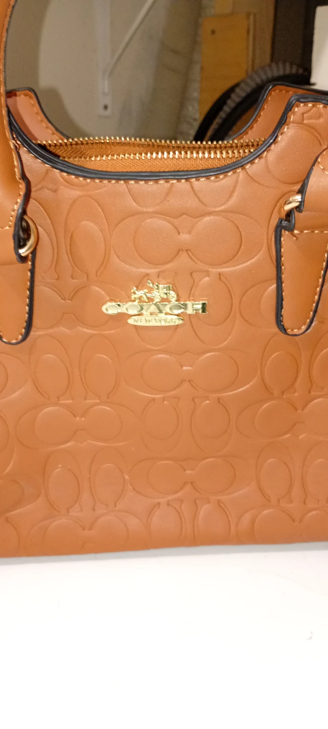 Coach Brown Monogram Satchel Handbag - photo 2