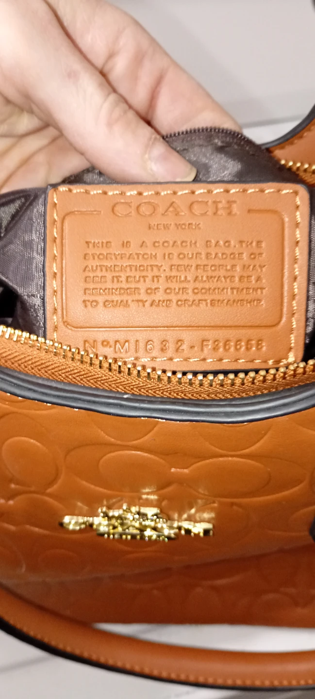 Coach Brown Monogram Satchel Handbag - photo 4