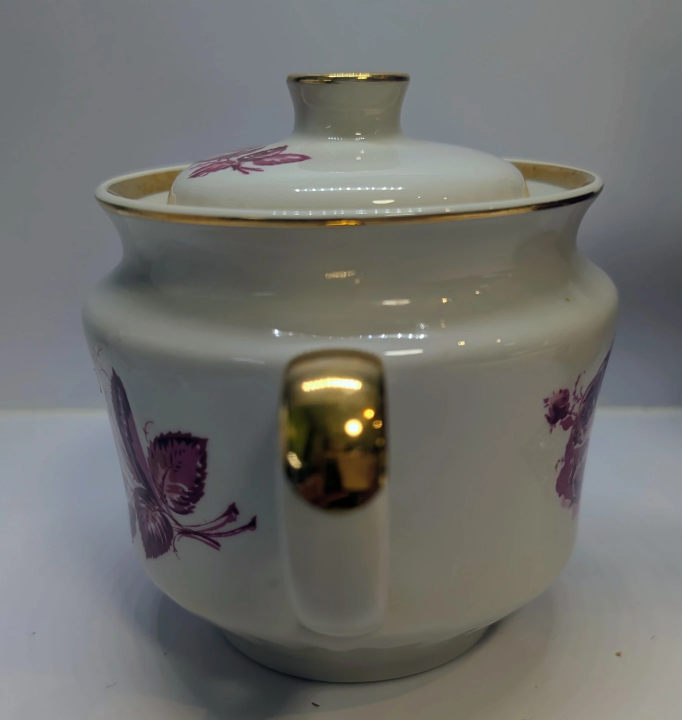 Soviet / USSR Pink Rose Teapot - collectible - photo 4