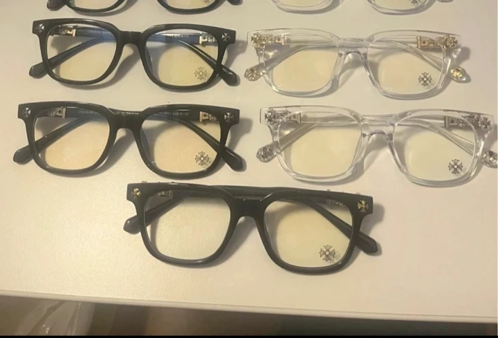 Chrome Hearts - Black and Clear Frames