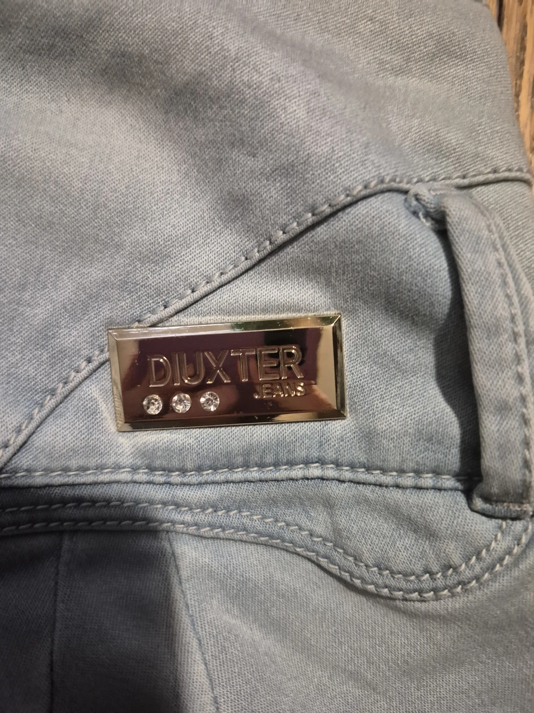 DIUXTER Jeans Size 10 Light Wash High Waisted - photo 4