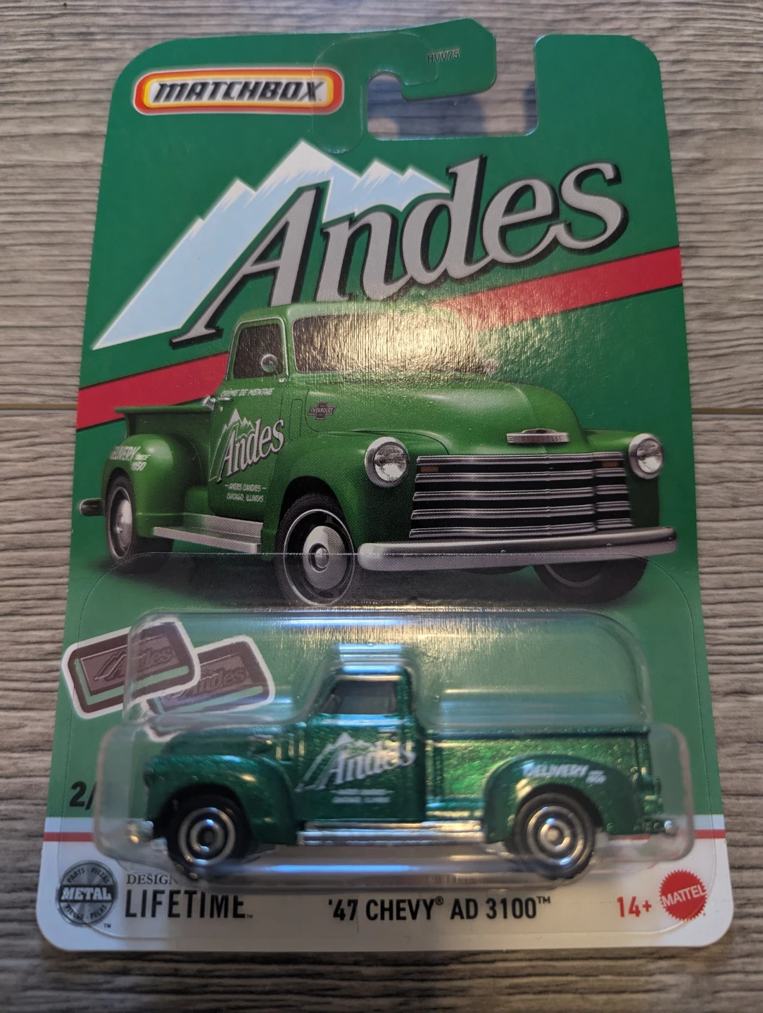 Matchbox 1947 Chevy AD 3100 Andes Edition Diecast Truck