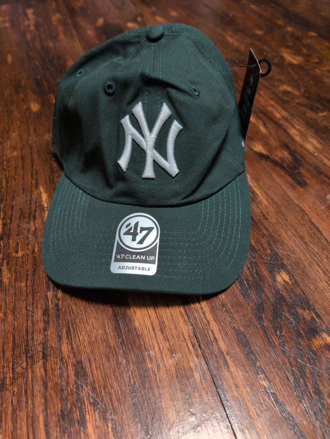 47 Brand New York Yankees MLB Clean Up Cap - Forest Green