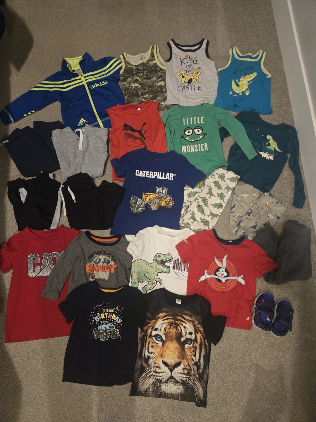 2t Boys Clothing Bundle - Adidas, puma & More